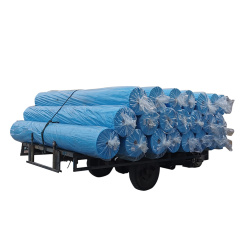 Blue non woven polypropylene roll and spunbond nonwoven fabric in Hubei