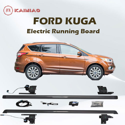 Slip resistant desigen rustproof eboard retractable power side step for Ford Kuga