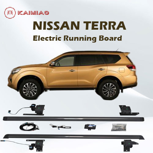 Factory directly sell electric footboard step with LED Light and blue tooth function optional for Nissan Terra
