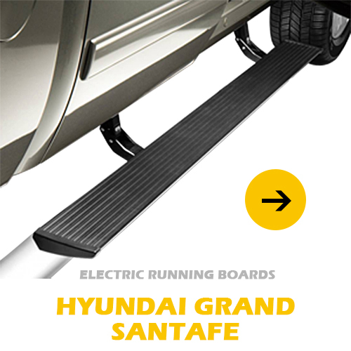 2021 multifunctional atmosphere light function power side step for Hyundai Gand Santafe