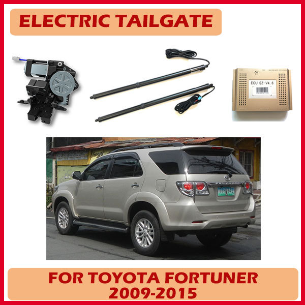 Automatic trunk release electric tail gate lift with remote control for Toyota Fortuner