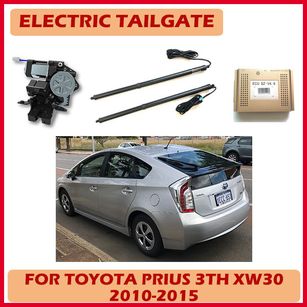 Smart Trunk Relese with Kick Sensor Suitable for Double Pole with Latch Lock for Toyota Prius 5th 4th 3th XW50 XW30