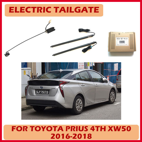 Smart Trunk Relese with Kick Sensor Suitable for Double Pole with Latch Lock for Toyota Prius 5th 4th 3th XW50 XW30