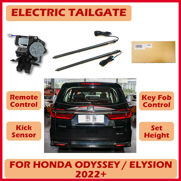 Honda auto parts trunk storage kick activated power tailgate for Honda Odyssey SUV car