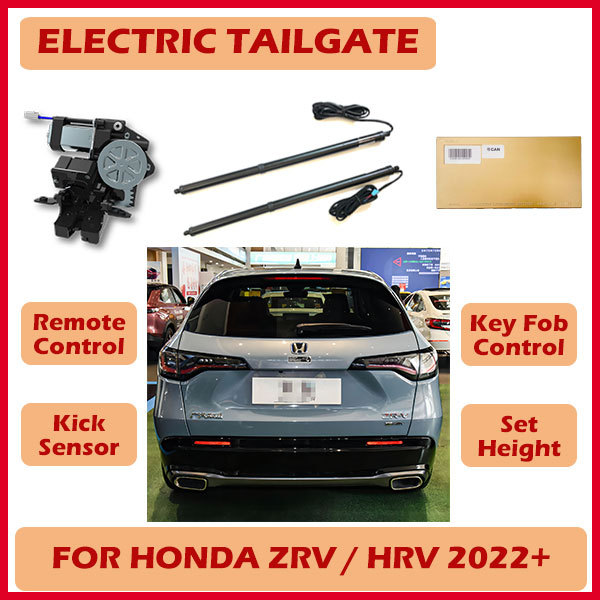 Honda HRV power boot auto car trunk electric tailgate lift with key fob remote control and foot sensor