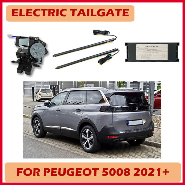 Smart power hatch decklid trunk foot kick powered lift gate tailgate with remote control for Peugeot 5008