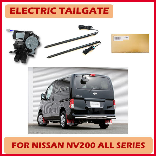 Anti pinch aftermart auto rear parts smart electric power liftgate release for Nissan NV200