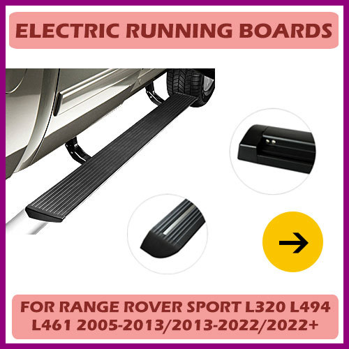 Power running board for Range Rover Sport aluminum electric side step automatic footrest step