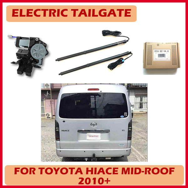 Factory outlet automatic car lift tailgate opener with remote control for Toyota Hiace Low Roof
