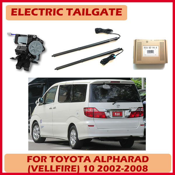 Toyota Alphard 30 electric tailgate lift kits manufacturer with remote control and height memory