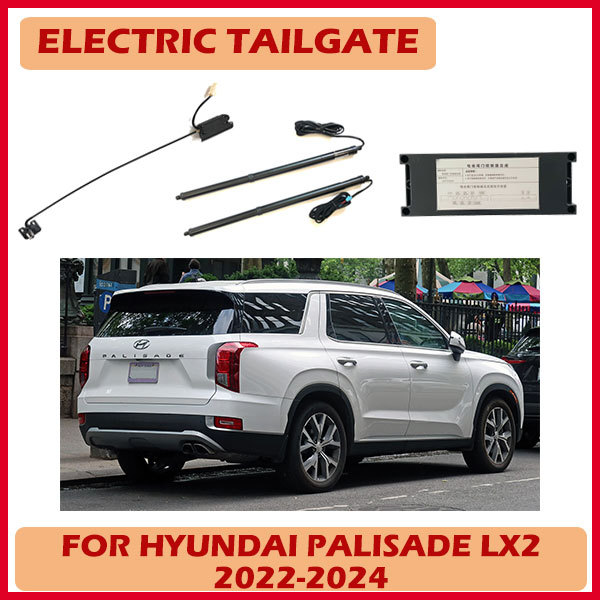 Hyundai Palisade LX2  electric tailgate lift system with remote control and multiple function