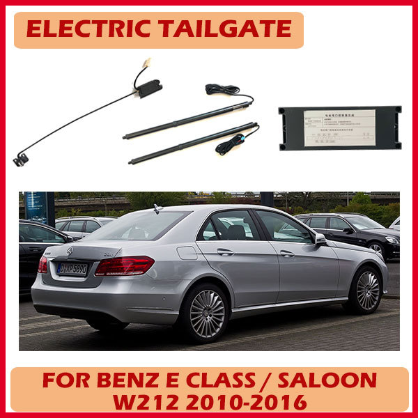 Convert the SUV Trunk from manual to electrical open system for Mercedes Benz E Coupe