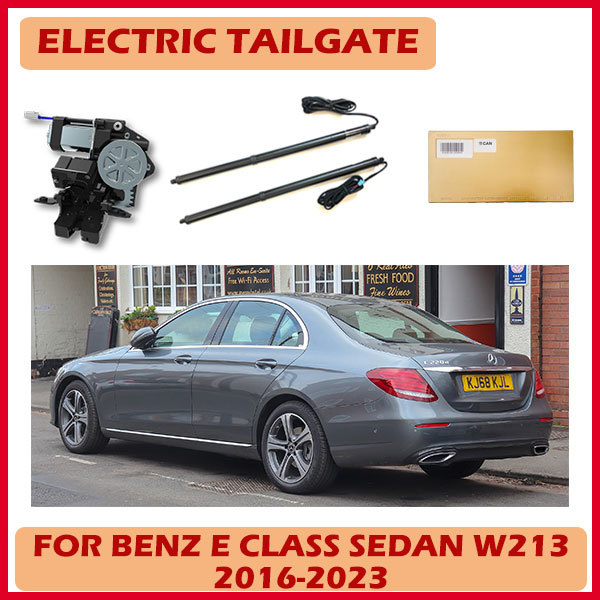 Convert the SUV Trunk from manual to electrical open system for Mercedes Benz E Coupe