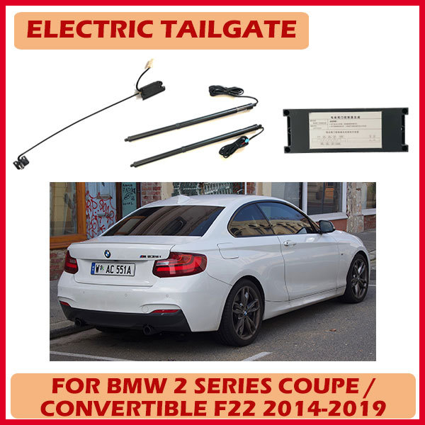 Smart Automatic Lifting Actuator Compatible with BMW 2 Series Active Tourer F45(5 seats) / Gran Tourer F46(7 seats) / Grancoupe F44 (4 doors) / Coupe Convertible F22 Electric Rear Hatch Trunk Aftermarket Power Liftgate Kit