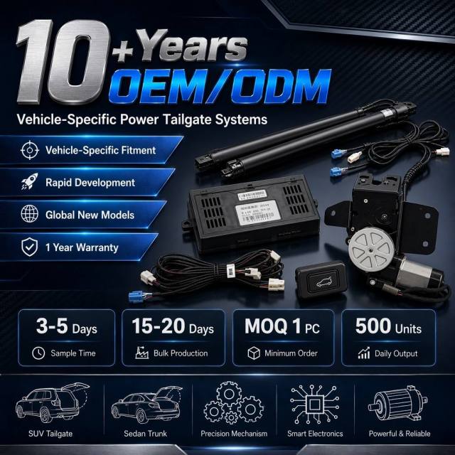 For VW Volkswagen Caravelle T6 T7 California auto power hands free liftgate with remote control and height memory