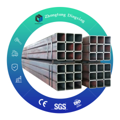 R-angle or Right-angle Galvanized Square Tubes: Customizable Drawn for Industrial Use