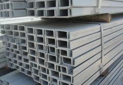 Channel steel and galvanized channel steel