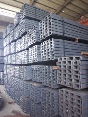 Channel steel and galvanized channel steel