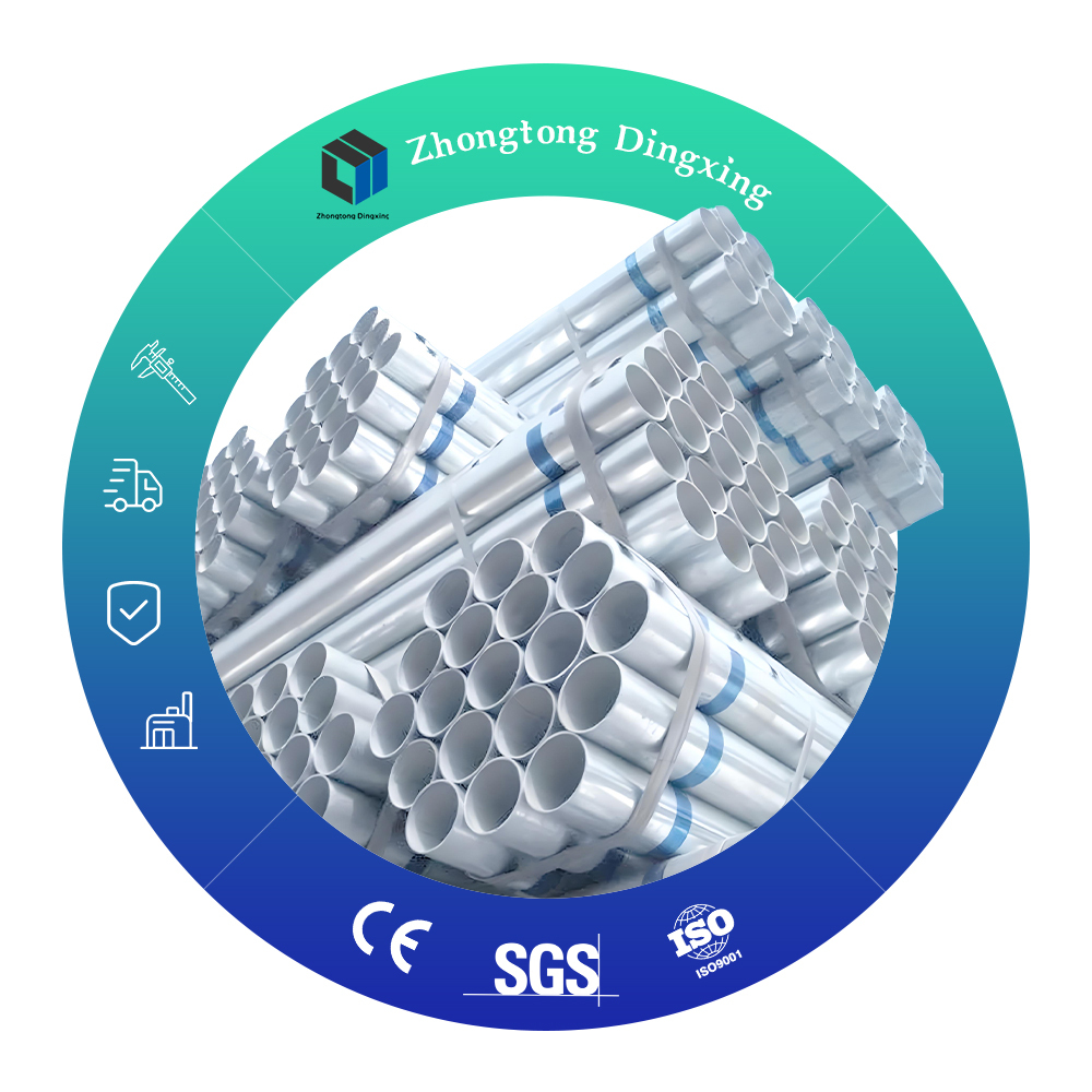 Durable Galvanized Round Pipes for Industrial & Infrastructure Projects