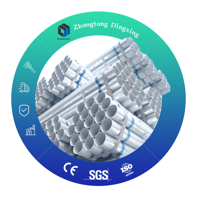 Durable Galvanized Round Pipes for Industrial & Infrastructure Projects