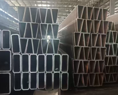 R-angle or Right-angle Galvanized Square Tubes: Customizable Drawn for Industrial Use