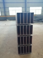 R-angle or Right-angle Galvanized Square Tubes: Customizable Drawn for Industrial Use