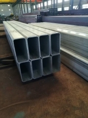 R-angle or Right-angle Galvanized Square Tubes: Customizable Drawn for Industrial Use