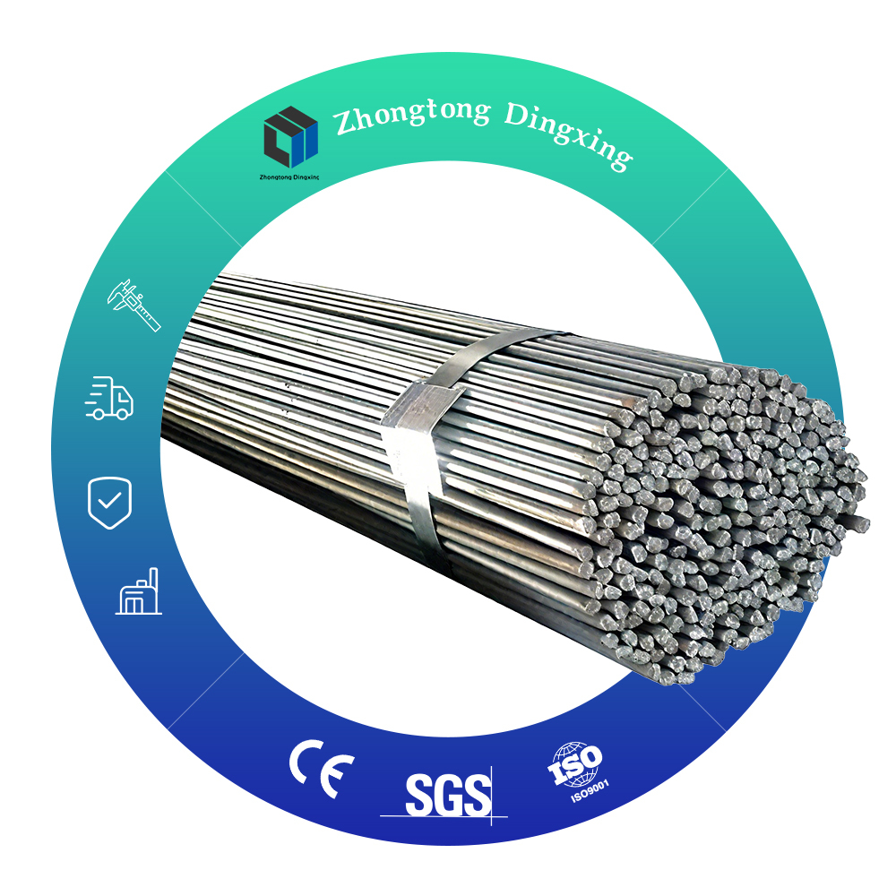Galvanized round steel