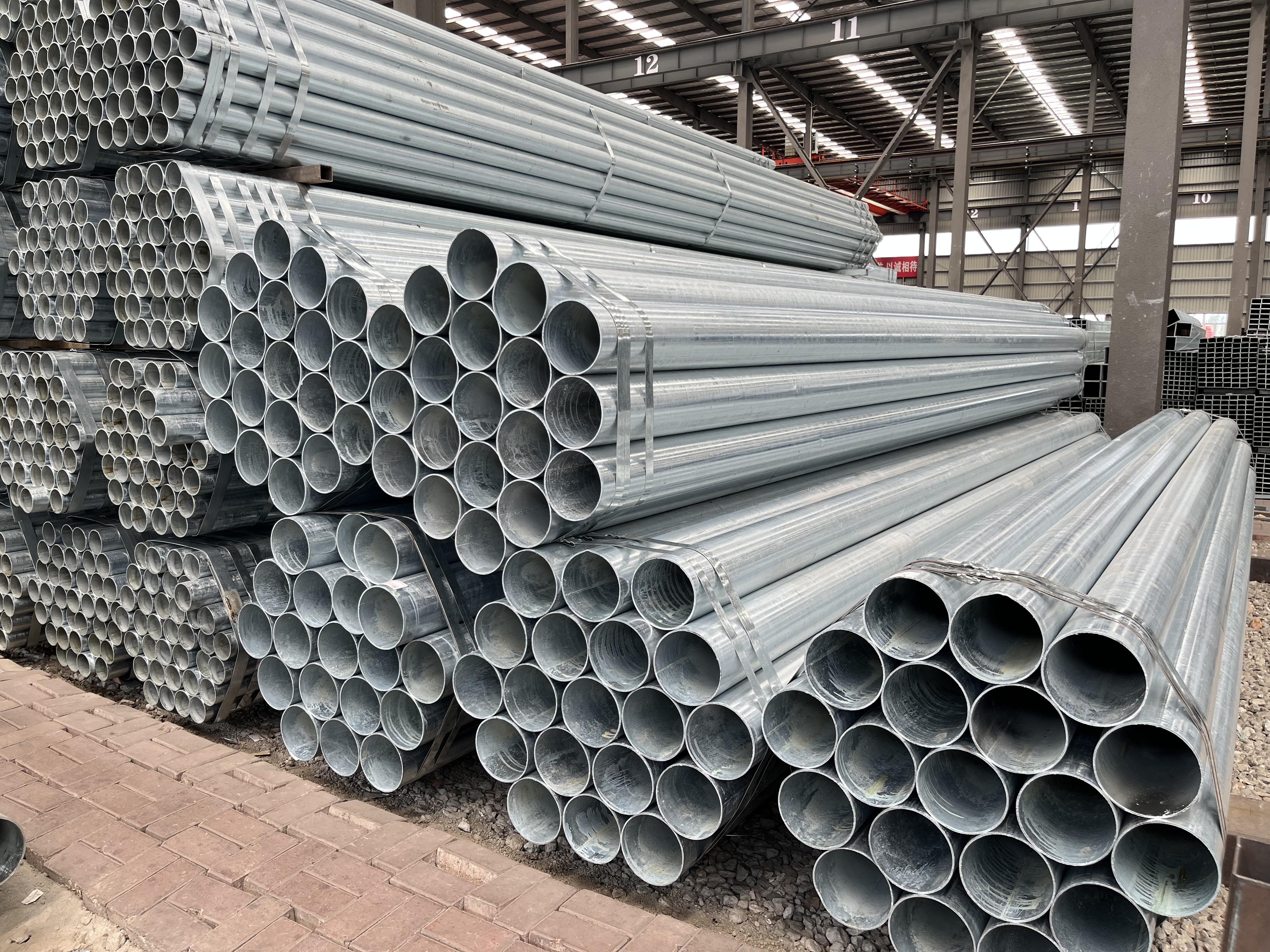 Galvanized Steel Pipe - Agricultural Irrigation Tubing