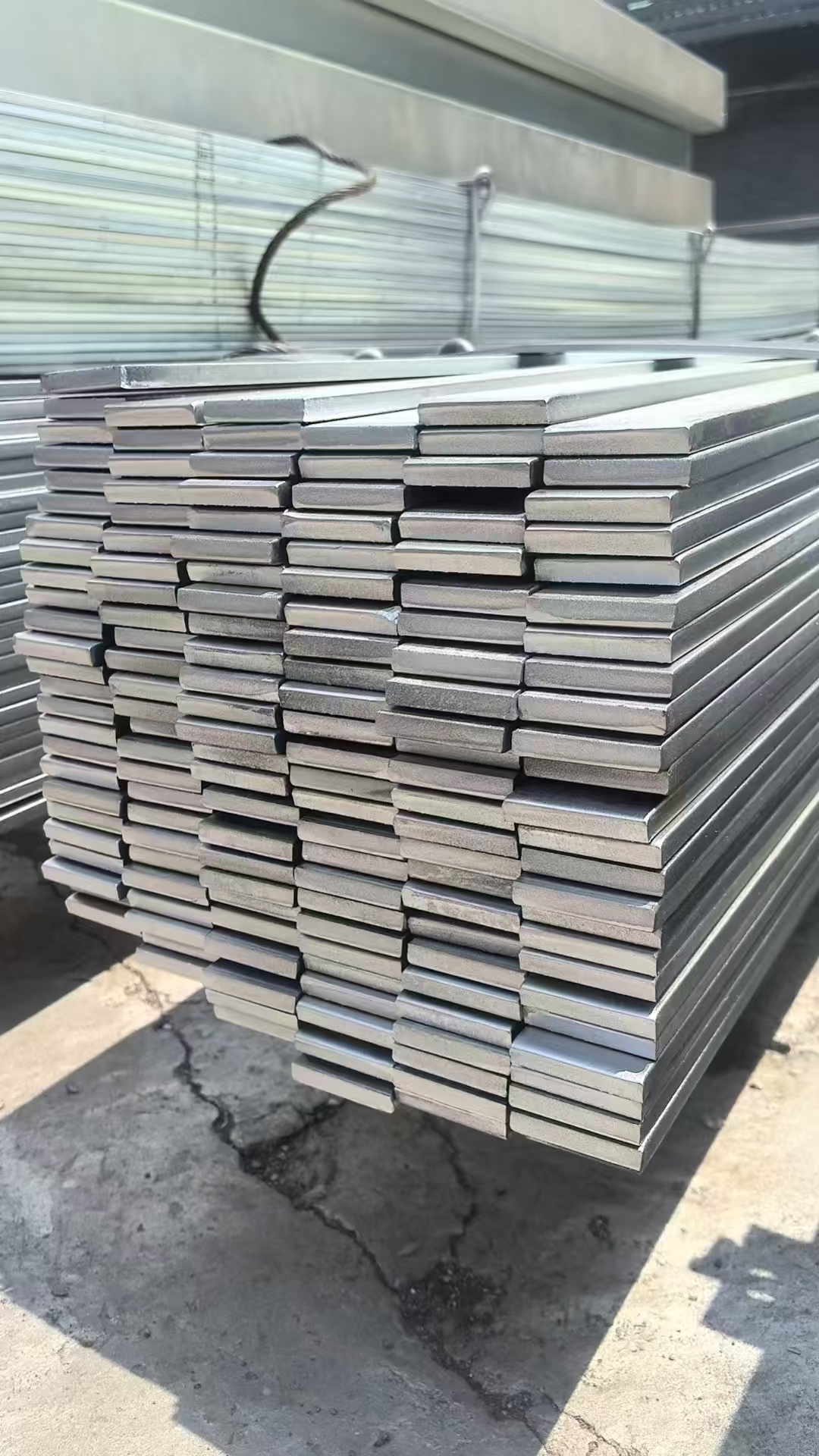 galvanized flat steel