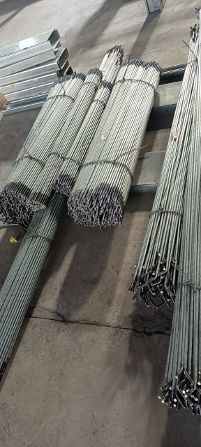 Galvanized round steel