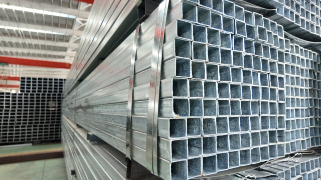 Galvanized Square Steel Tubes - Custom Sizes for Fabrication & Engineering