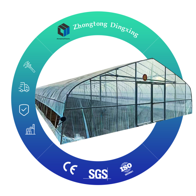 Customizable Farm Greenhouses - Ideal for Vegetable Growing & Poultry/Livestock Breeding