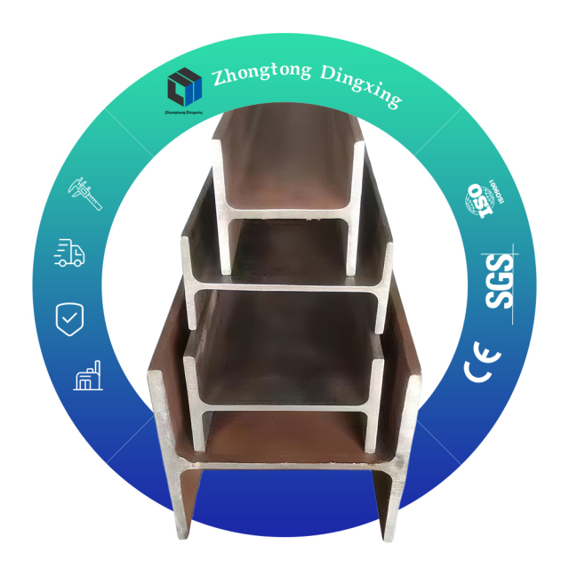 H Beam ASTM A36 Hot Rolled Welding Universal Beam Q235B Q345E Beam 16Mn Galvanized H Steel Structure Steel