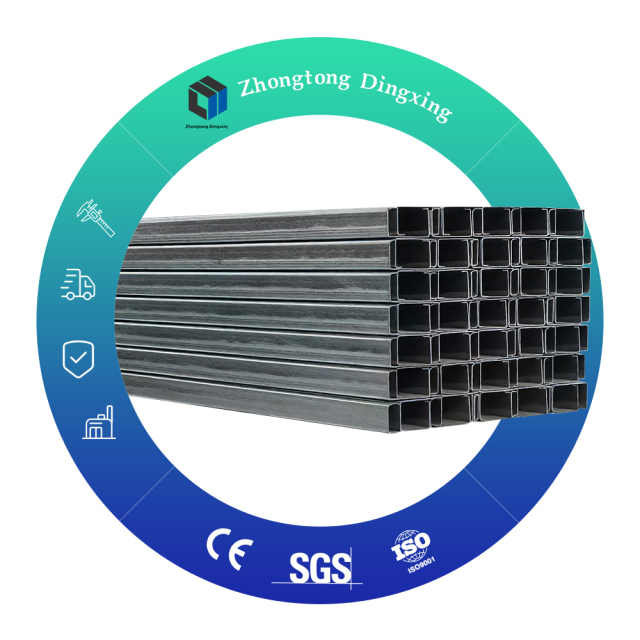 Custom C Purlin (C Channel) - Cut-to-Length for Agricultural Greenhouses & Livestock Sheds