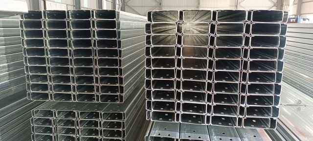 Custom C Purlin (C Channel) - Cut-to-Length for Agricultural Greenhouses & Livestock Sheds