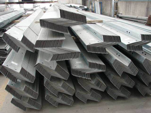 Cold Rolled Z Purlin Profile Galvanized Steel Slotted Channel Mild Steel ASTM Standard Welding Cutting Processing Services