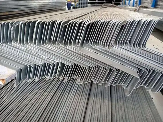 Cold Rolled Z Purlin Profile Galvanized Steel Slotted Channel Mild Steel ASTM Standard Welding Cutting Processing Services
