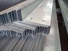 Cold Rolled Z Purlin Profile Galvanized Steel Slotted Channel Mild Steel ASTM Standard Welding Cutting Processing Services