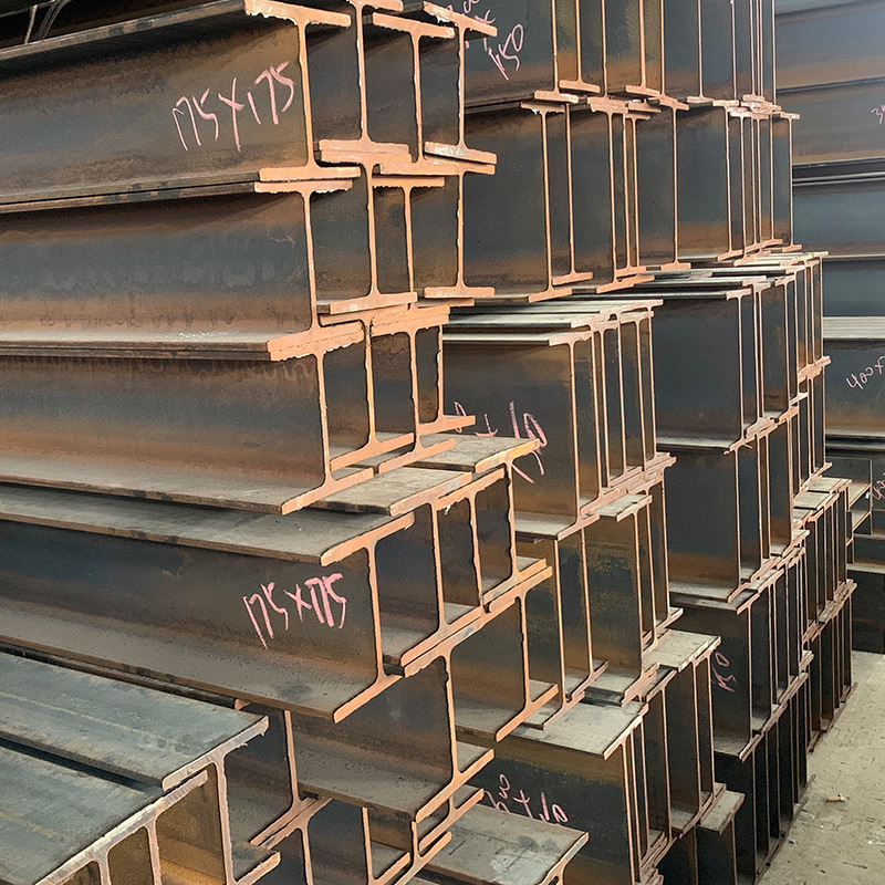 H Beam ASTM A36 Hot Rolled Welding Universal Beam Q235B Q345E Beam 16Mn Galvanized H Steel Structure Steel