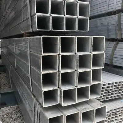 35*35 2.0mm Galvanized Steel Square Tubing Iron Pipe GB Standard for Structure Application