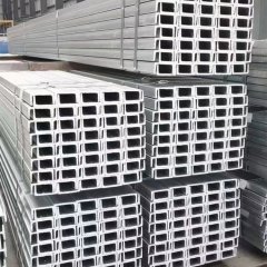Quality Factory Price Hot-rolled Q235B Carbon Steel Channel Beam 8mm - 10mm - 12mm Pillar Channel Section Construction Steel channel U-steel and U-bar steel box iron steel sections galvanized steel Building Materials Carbon Steel steel channel