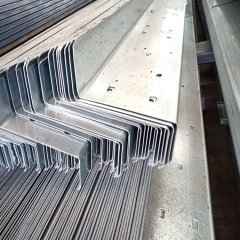 Cold Rolled Z Purlin Profile Galvanized Steel Slotted Channel Mild Steel ASTM Standard Welding Cutting Processing Services