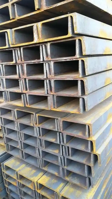 Quality Factory Price Hot-rolled Q235B Carbon Steel Channel Beam 8mm - 10mm - 12mm Pillar Channel Section Construction Steel channel U-steel and U-bar steel box iron steel sections galvanized steel Building Materials Carbon Steel steel channel