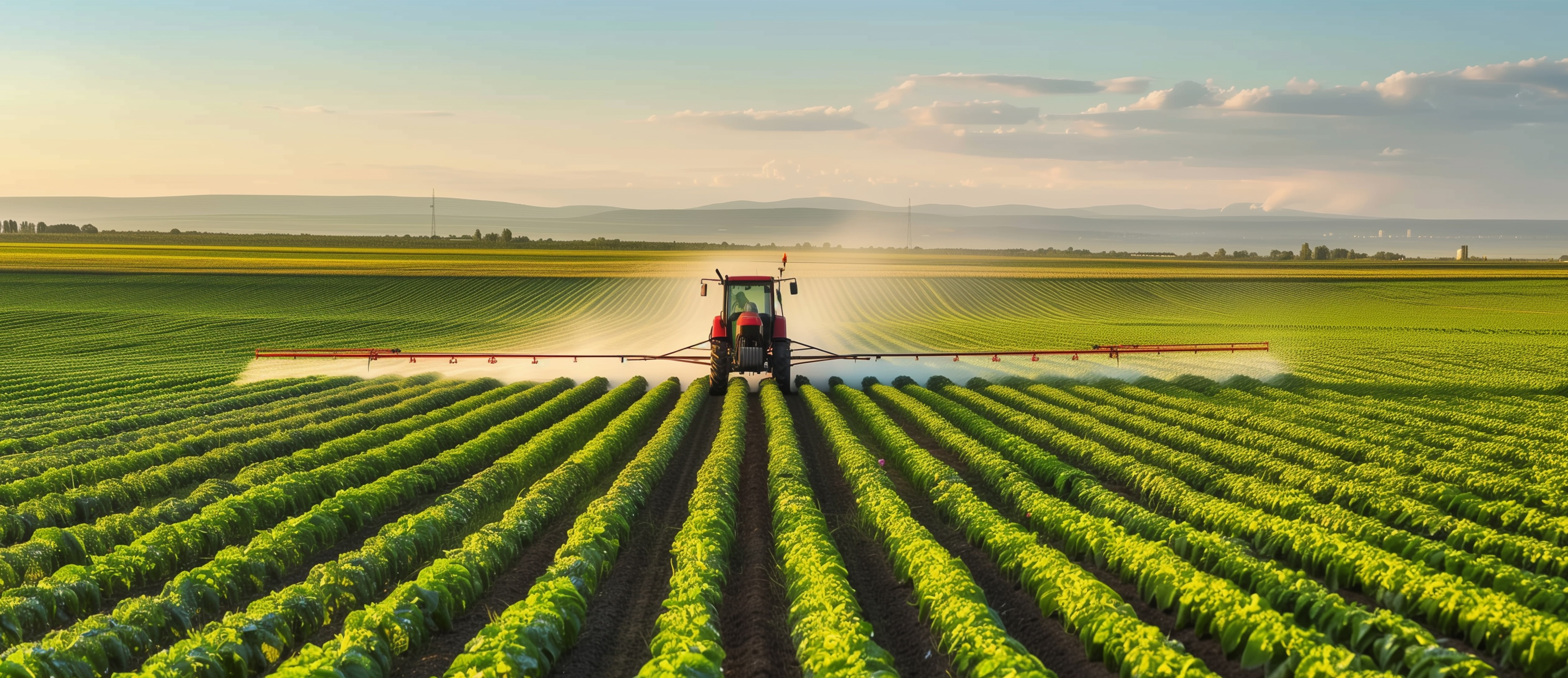 Efficient spraying with MacSteer N50 tractor GPS guidance