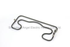 Microwave oven and oven heating tubes