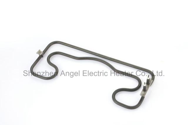 Microwave oven and oven heating tubes