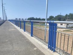 Bridge guardrail