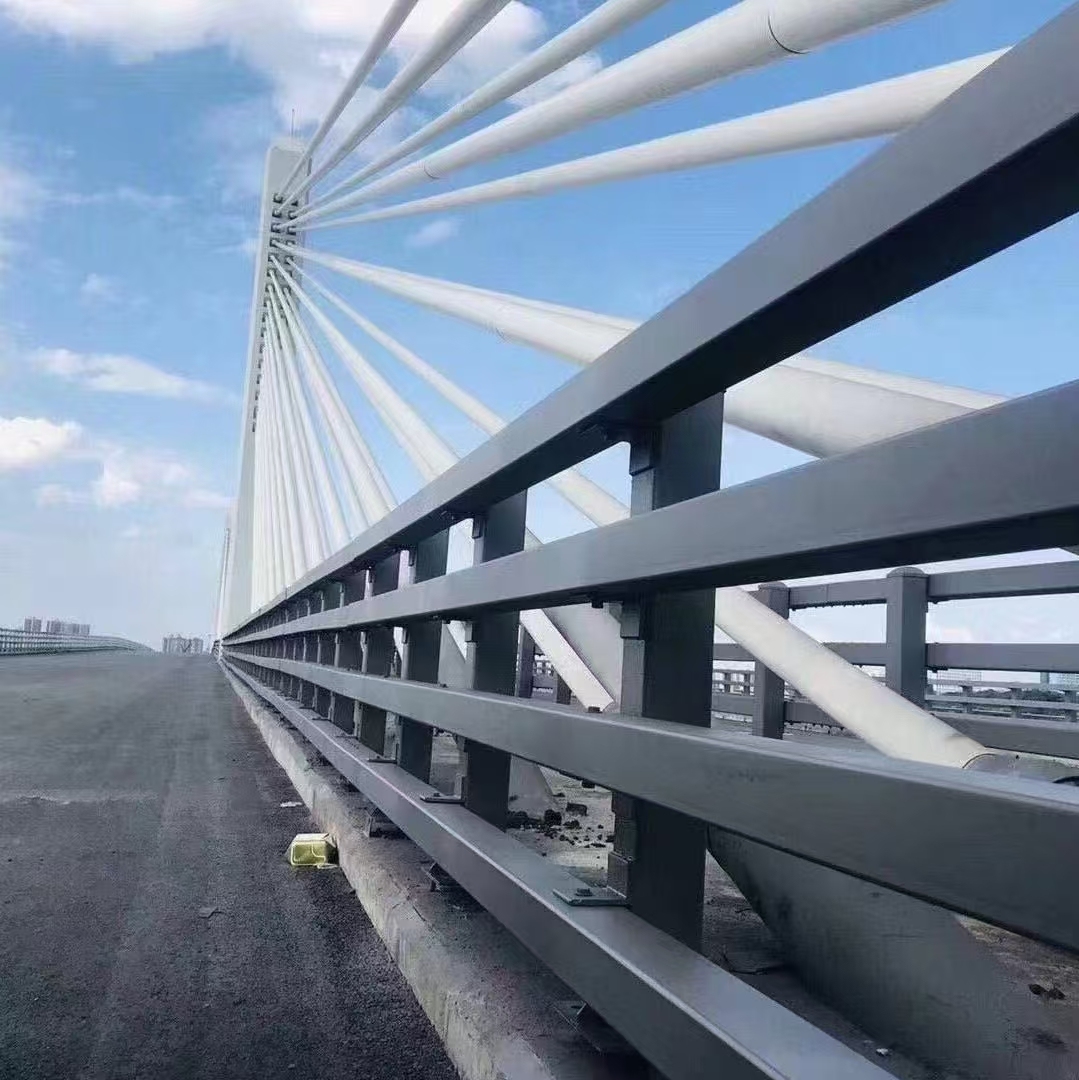 Bridge guardrail