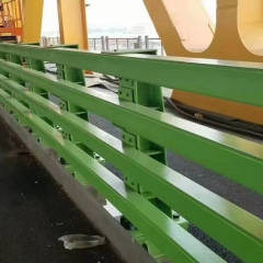 Bridge guardrail